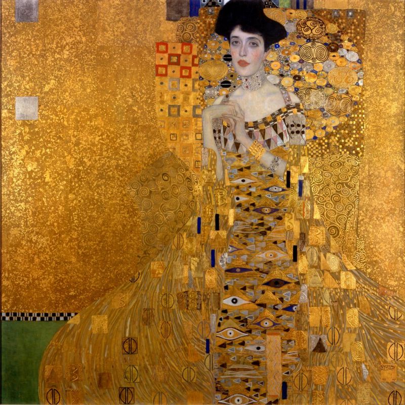 Gustav Klimt Portrait Of Adele Bloch-bauer 1