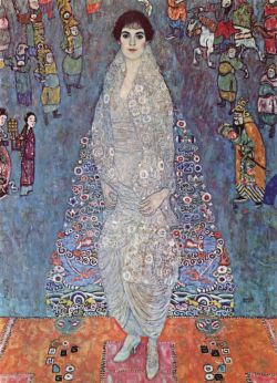 Peinture sur toile de Gustav Klimt Portrait Of Baroness Elisabeth Bachofen reproduction peinte à la main