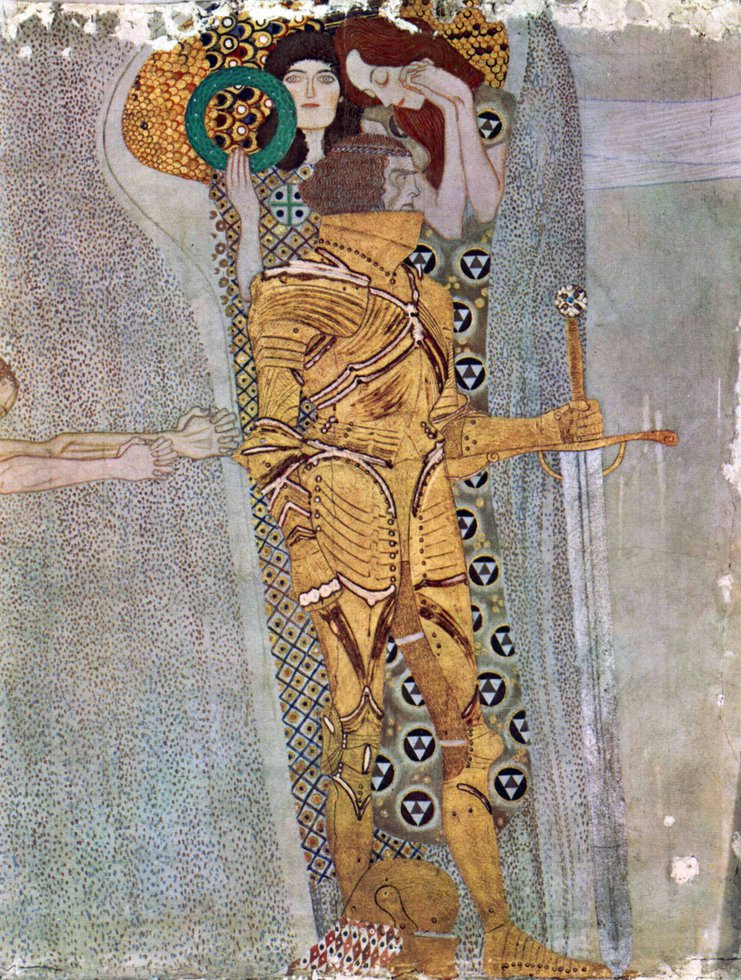 Gustav Klimt The Beethoven Freize - Details 2