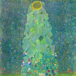Peinture sur toile de Gustav Klimt The Sunflower reproduction peinte à la main