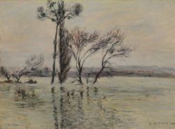 Gustave Loiseau La Pointe De L Ile Submergee 1910 reproduction peinte à la main