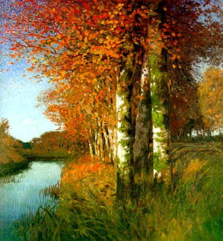 Hans Am Ende Birken Am Moorgraben 1896