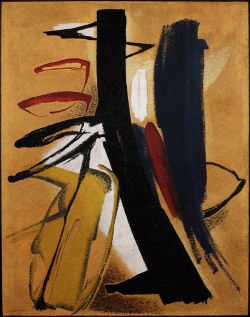 Hans Hartung, T 1938 – 11 - 1938 reproduction peinte à la main
