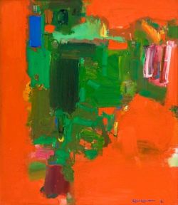 Hans Hofmann Plein Ete 1961 reproduction peinte à la main
