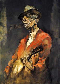 Hari Mitrushi Leonard Cohen reproduction peinte à la main