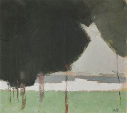 Helene Schjerfbeck, Trees reproduction peinte à la main