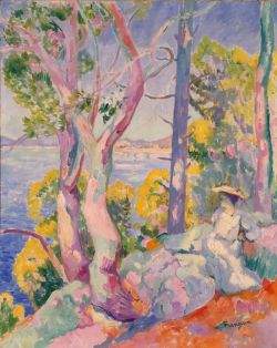 Henri Charles Manguin Morning At Cavaliere 1906 reproduction peinte à la main