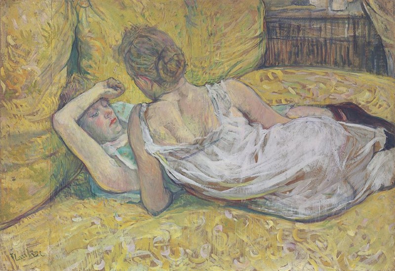 Henri De Toulouse-lautrec, L'Abandon - Les Deux Amies 1895