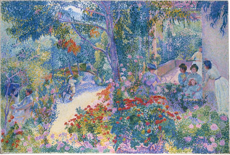 Henri Edmond Cross Afternoon In The Garden 1904