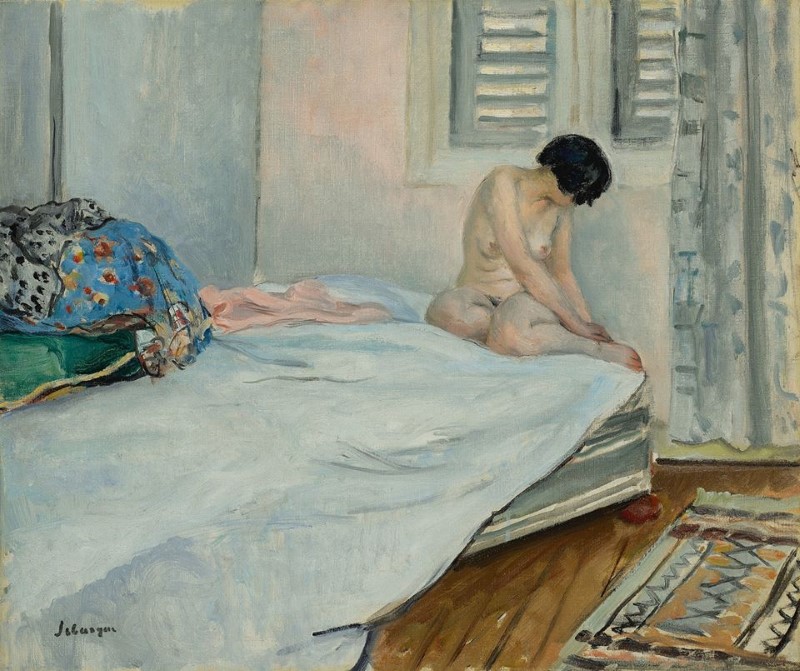 Henri Lebasque, Petit modèle au cannet, 1929
