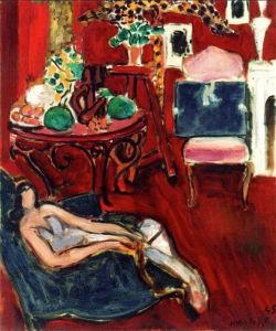 Henri Matisse Blue Sketchbook reproduction peinte à la main
