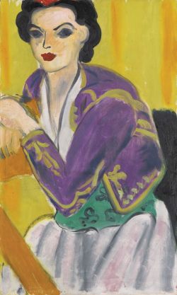 Henri Matisse, Boléro Violet - 1937 reproduction peinte à la main