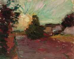 Henri Matisse Coucher De Soleil En Corse 1898 reproduction peinte à la main