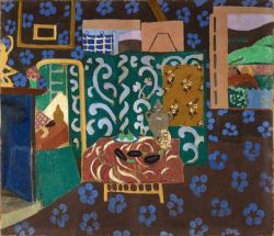 Henri Matisse, Intérieur Aux Aubergines - 1911 reproduction peinte à la main