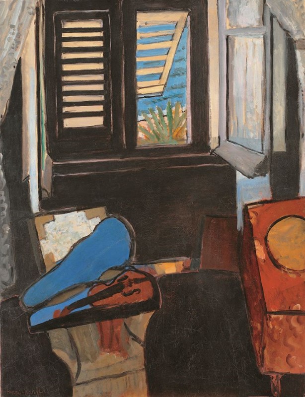 Henri Matisse, Interior with a Violin, 1918