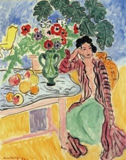 Henri Matisse, La Robe Persane - 1940 reproduction peinte à la main