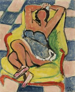 Henri Matisse, Le Repos De La Danseuse - 1942 reproduction peinte à la main