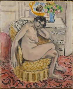 Henri Matisse Nude In An Armchair Nu Au Fauteuil 1920 reproduction peinte à la main
