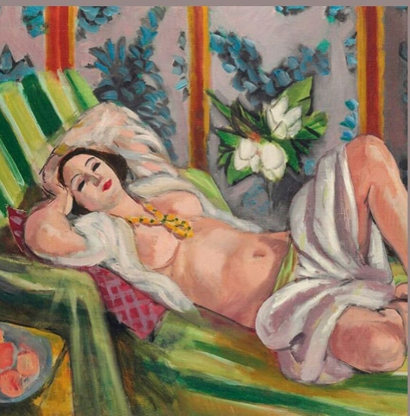 Henri Matisse Odalisque Couchee Aux Magnolias - 1923