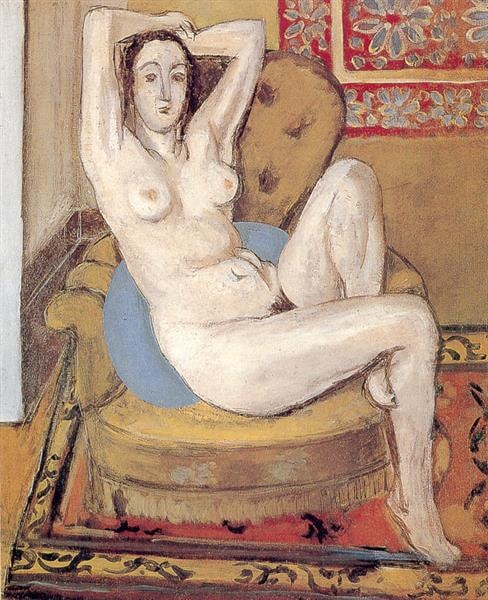 Henri Matisse Odalisque With Magnolia 1923 - 1924