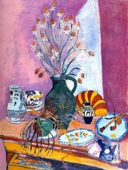 Henri Matisse Still Life With Flowers 1907 reproduction peinte à la main
