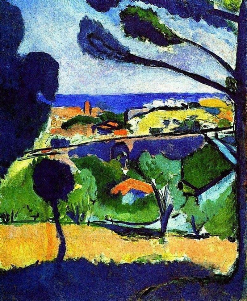 Henri Matisse, View of Collioure and the Sea, 1911