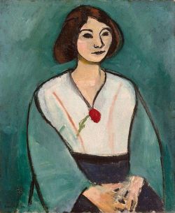 Henri Matisse, Woman in Green, 1909 reproduction peinte à la main