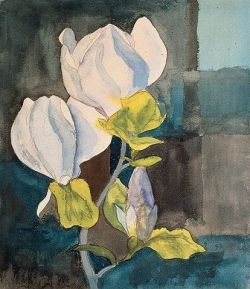Hermann Hesse Magnolia 1928 reproduction peinte à la main