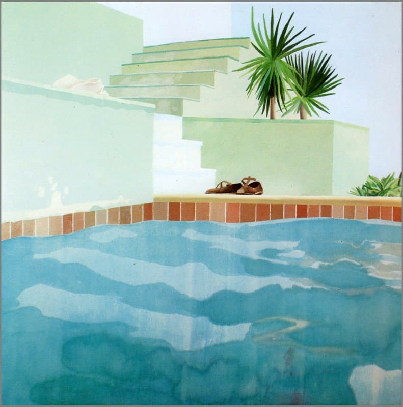 Hockney Piscine Et Marches - Le Nid Du Duc