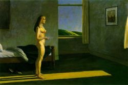 Hopper A Woman In The Sun reproduction peinte à la main