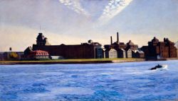 Hopper Blackwell Island reproduction peinte à la main