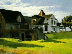 Hopper Cape Cod Afternoon reproduction peinte à la main