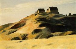 Hopper Corn Hill Truro Cape Cod reproduction peinte à la main