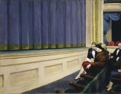 Hopper First Row Orchestra reproduction peinte à la main