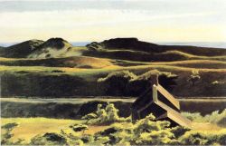 Hopper Hills South Truro reproduction peinte à la main