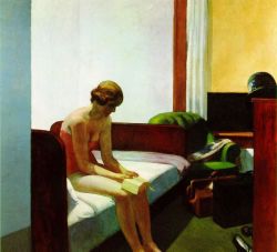 Hopper Hotel Room reproduction peinte à la main