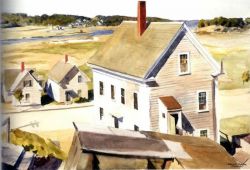 Hopper House By Squam River Gloucester reproduction peinte à la main