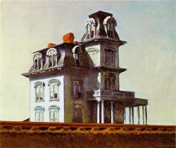 Hopper House By The Railroad reproduction peinte à la main