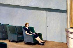 Hopper Intermission reproduction peinte à la main