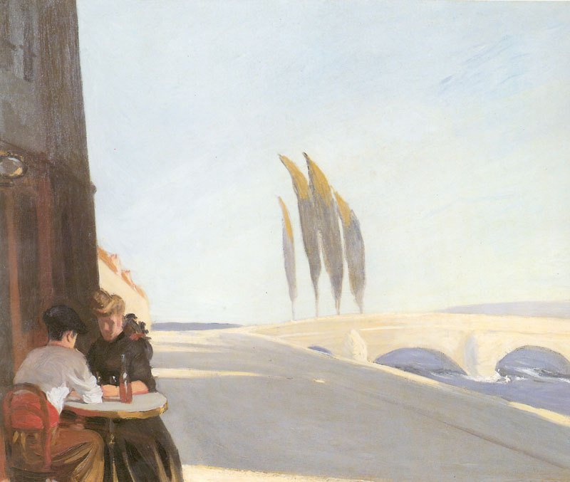 Hopper Le Bistro Or Wine Shop 1909