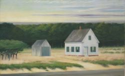 Hopper October On Cape Cod reproduction peinte à la main