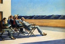 Hopper People In The Sun reproduction peinte à la main