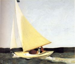 Hopper Sailing reproduction peinte à la main
