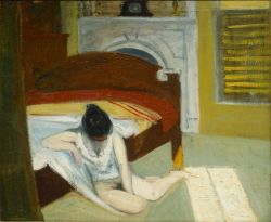 Hopper Summer Interior reproduction peinte à la main