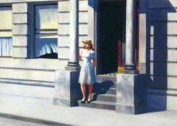 Peinture sur toile de Hopper Summertime reproduction peinte à la main