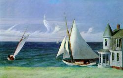 Hopper The Lee Shore reproduction peinte à la main