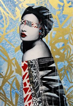 Peinture sur toile de Hush, Defiance reproduction peinte à la main