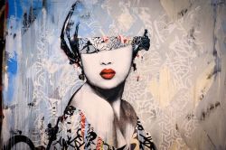 Peinture sur toile de Hush, Fatale reproduction peinte à la main