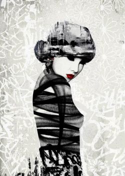 Peinture sur toile de Hush, Rouge 1 reproduction peinte à la main