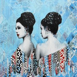 Peinture sur toile de Hush, Society reproduction peinte à la main